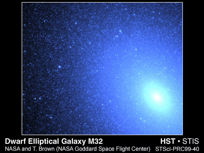 Eliptick galaxie M32